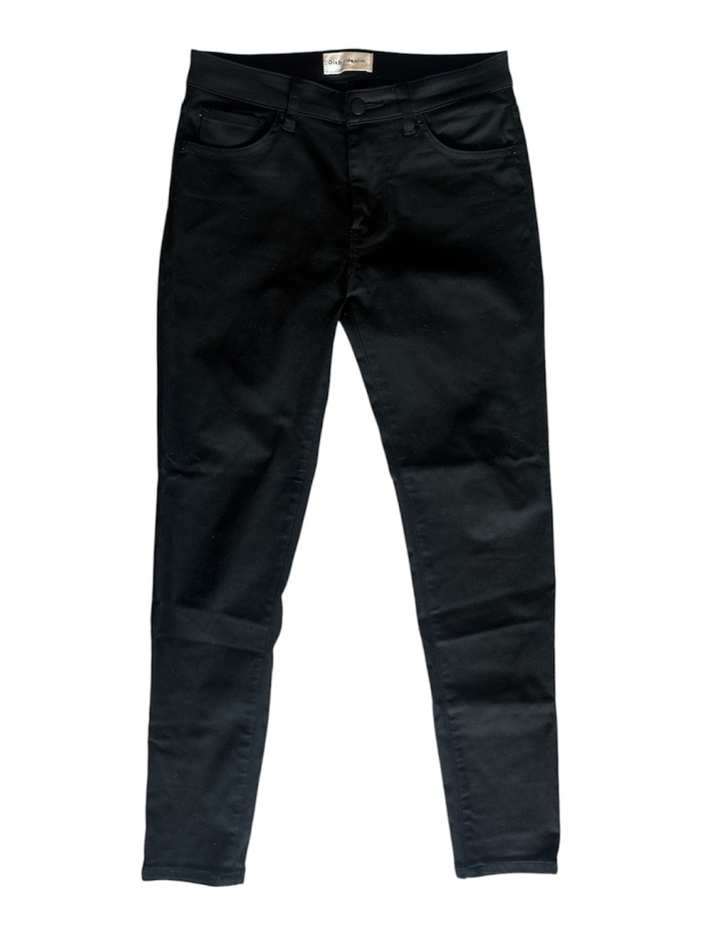 Dish Denim Skinny Jeans Black Slim Jeans Women’s 28 Light Stretch